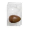 Chocolade Holvorm Half-Ei Glad (2x) 150x100mm