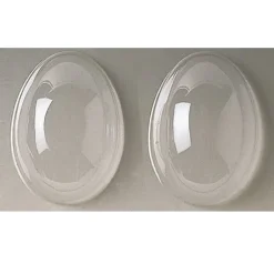 Chocolade Holvorm Pasen Half-Ei Glad (2x) 15,4x11x5,5cm.