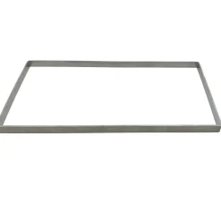 Chocolade Kader RVS 23x11,5x1cm