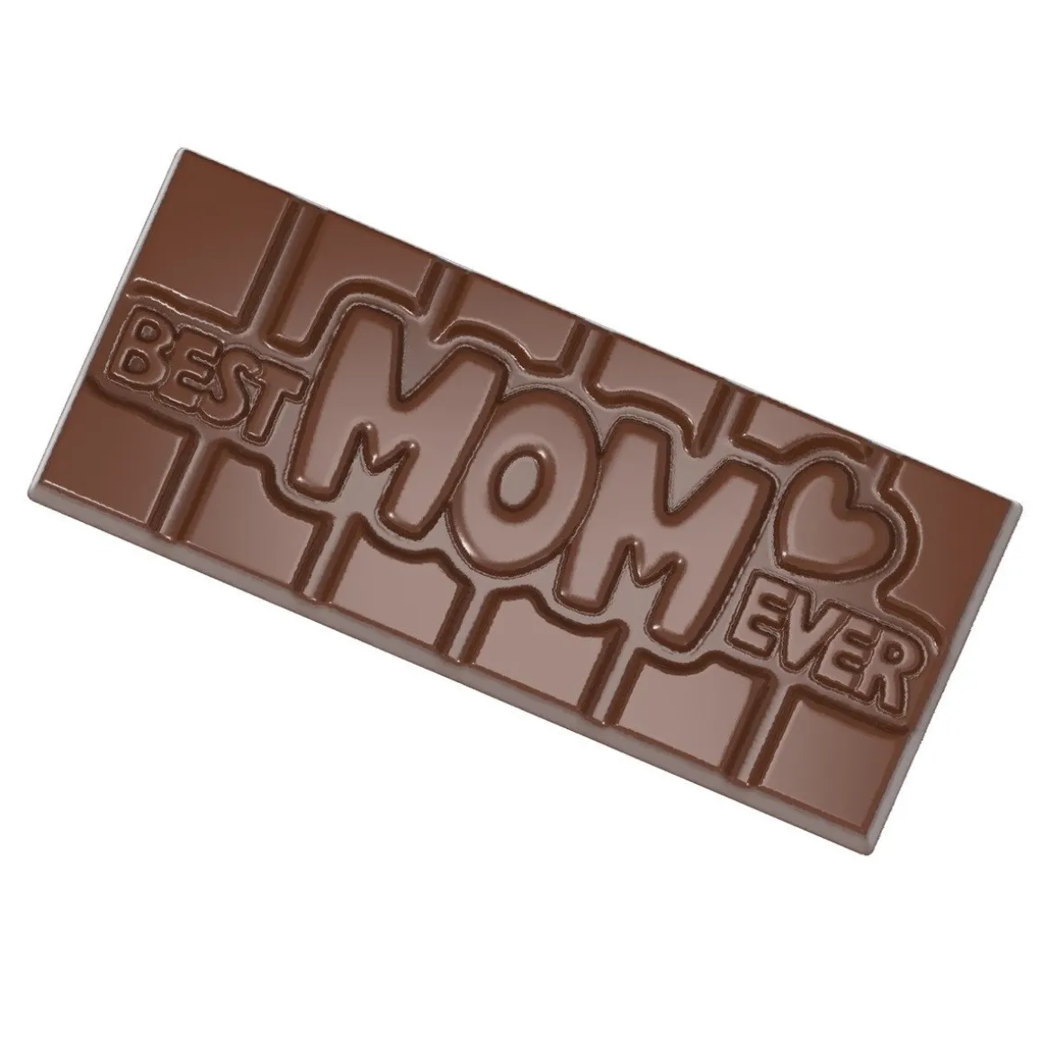 Chocolademal Chocolate World Tablet Best Mom (4x) 118x50mm