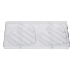 Chocolademal Chocolate World Tablet Hart (2x) 125x110x10mm