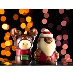 Chocolademal Chocolate World Kerstman (21x) 38x27x17,5mm