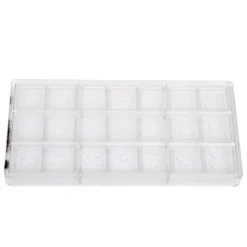 Chocolademal Chocolate World Kerst Ass. (21x) 31x10mm