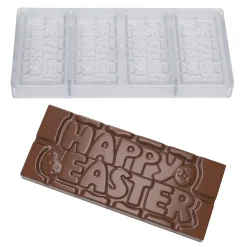 Chocolademal Chocolate World Tablet Happy Easter (4x)