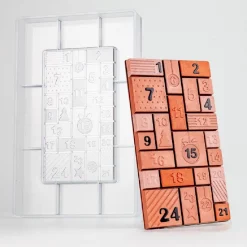 Chocolademal Countdown Adventskalender Tablet 10x18cm