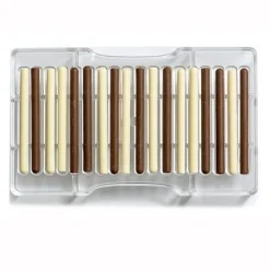 Chocolademal Sigaar (18x) 0,8x8,5 cm**