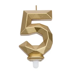 Cijferkaars Geo Goud #5