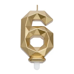 Cijferkaars Geo Goud #6