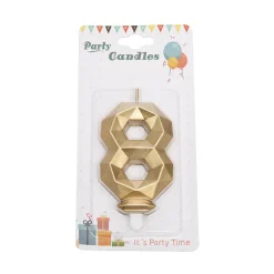 Cijferkaars Geo Goud #8