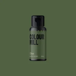 Colour Mill Aqua Blend Kleurstof Olive 20ml**