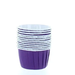 Culpitt Cupcake Vormpjes Paars 50mm 12st.