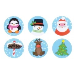 Culpitt Deco Sheets Kerstmis Ø38mm 144st.