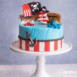 Culpitt Gumpaste Taarttopper Piratenschip 135mm