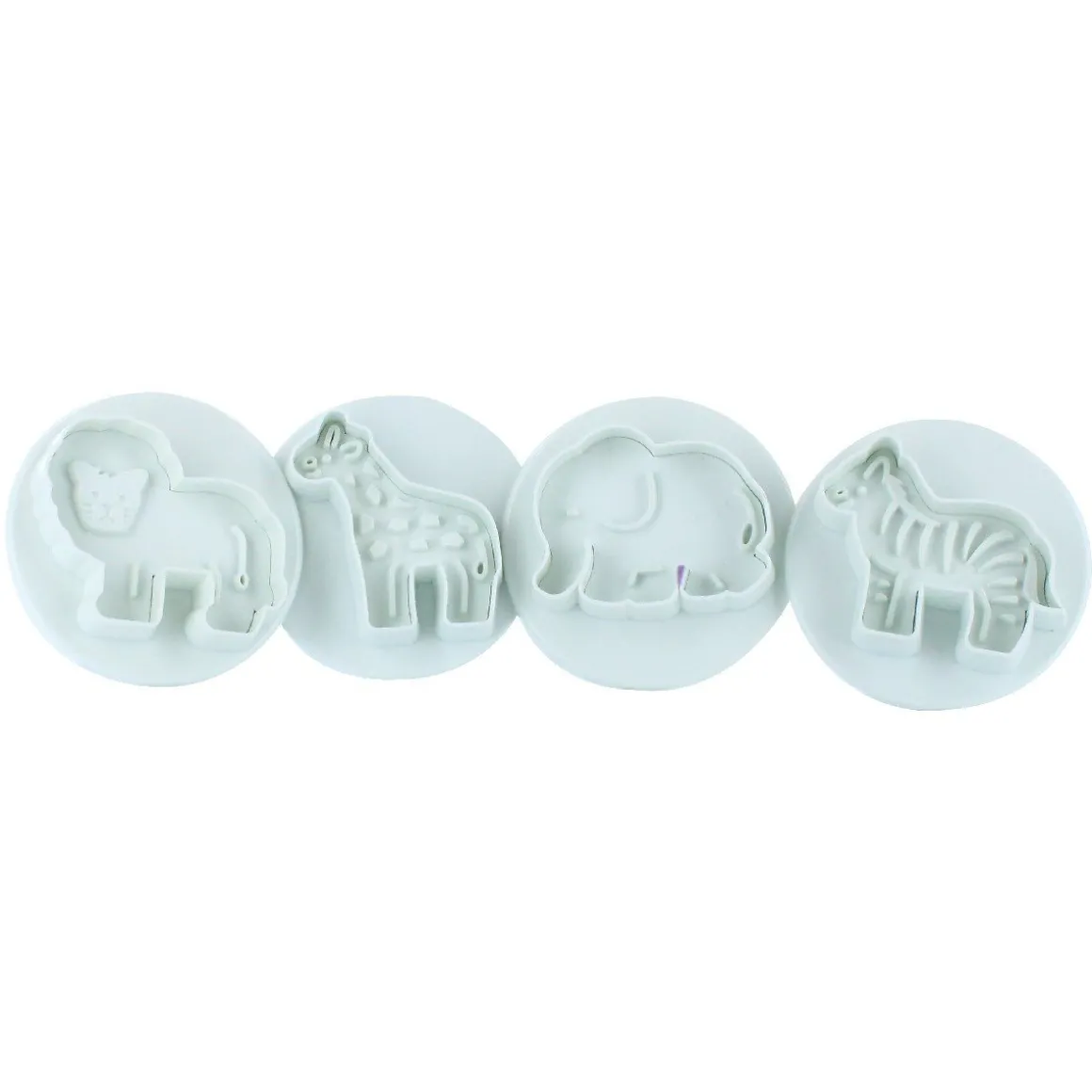 Culpitt Plunger Cutter Set Jungle Dieren 4st.