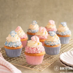 Culpitt Suikerdecoratie Baby Voetjes Roze 12 paar