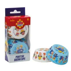 Cupcake Vormpjes Brandweerman Sam #3 Ø50x32(h)mm 36 stuks