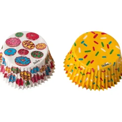 Cupcake Vormpjes Donuts Ø50x32(h)mm 36 stuks**