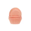 Cupcake Vormpjes HoM Abrikoos 50x33mm. 50st.