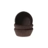 Cupcake Vormpjes HoM Bruin Petitfour 25x19mm. 100st.
