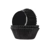 Cupcake Vormpjes HoM Folie Zwart 51x38mm. 24st.