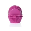 Cupcake Vormpjes HoM Fuchsiaroze 50x33mm. 500st.**