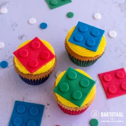 Cupcake Vormpjes HoM Grasgroen 50x33mm. 50st.