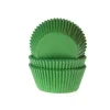 Cupcake Vormpjes HoM Grasgroen 50x33mm. 500st.