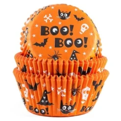 Cupcake Vormpjes HoM Halloween 50x33 mm. 50st.
