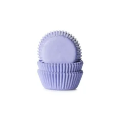Cupcake Vormpjes HoM MINI Lila 35x23mm. 60 st.