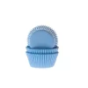 Cupcake Vormpjes HoM MINI Licht Blauw 35x23mm. 60 st.