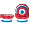 Cupcake Vormpjes HoM Vlag Nederland 50x33mm. 50st.