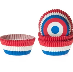 Cupcake Vormpjes HoM Vlag Nederland 50x33mm. 50st.