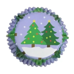 Cupcake Vormpjes PME Kerstbomen 30 stuks