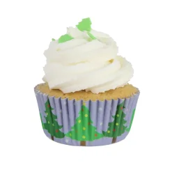 Cupcake Vormpjes PME Kerstbomen 30 stuks