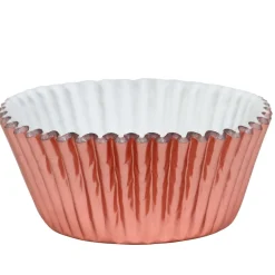 Cupcake Vormpjes PME Metallic Rose Goud 30 stuks