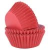 Cupcake Vormpjes PME Rood 60 stuks