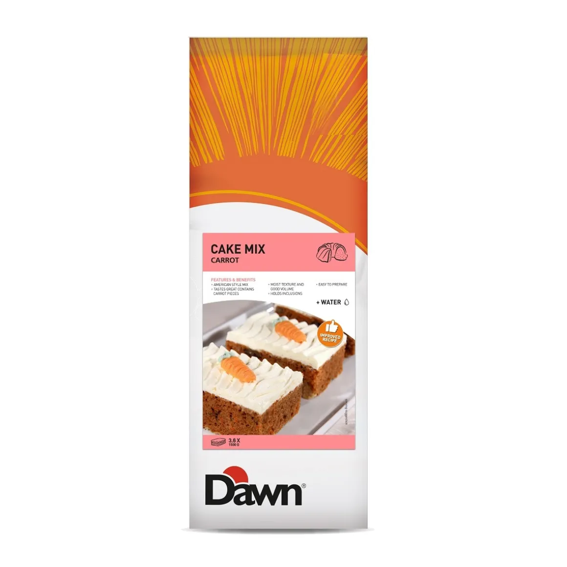 Dawn Carrot Cake mix 3,5kg