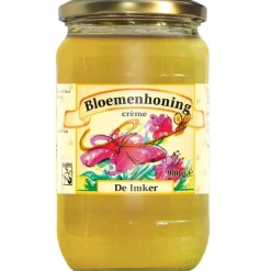 De Traay Imker Bloemenhoning Creme 900g