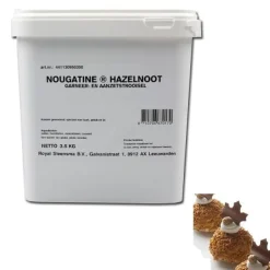 Decora Nougatine Hazelnoot (20% hazelnoot) 3,5 kg