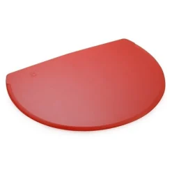 Deegkrabber Kunststof Halfrond Rood 19,8x14,9cm