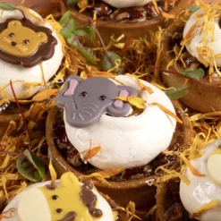 Dobla Chocoladedecoratie Safari Dier Assortiment (90 stuks)