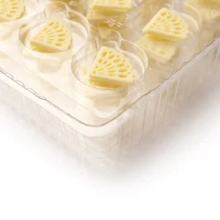 Dobla Chocoladedecoratie Waaier Assortiment Wit (216 stuks)