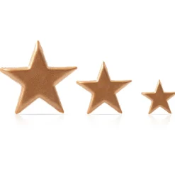 Dobla Chocoladedecoratie Sterren Brons Assortiment (132st)