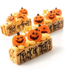 Dobla Chocoladedecoratie Pompoen Gezichten (90 stuks)