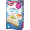 Dr. Oetker Kwarktaart Naturel (zonder bodem) Mix 195g