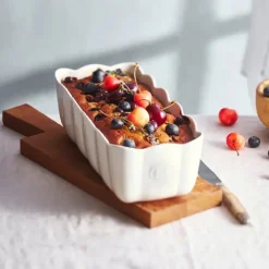 Emile Henry Madeleine Cakevorm Argile 28,5x13cm