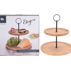 Etagere Bamboe 2-Laags