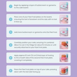 Frost Form Flexi Botercrème Plaat Rond 21,6cm Set/2