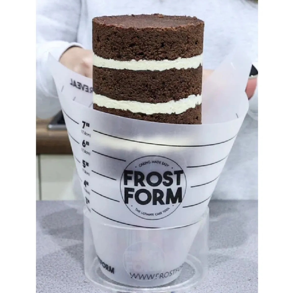 Frost Form Taart Coating Kit Rond 25cm
