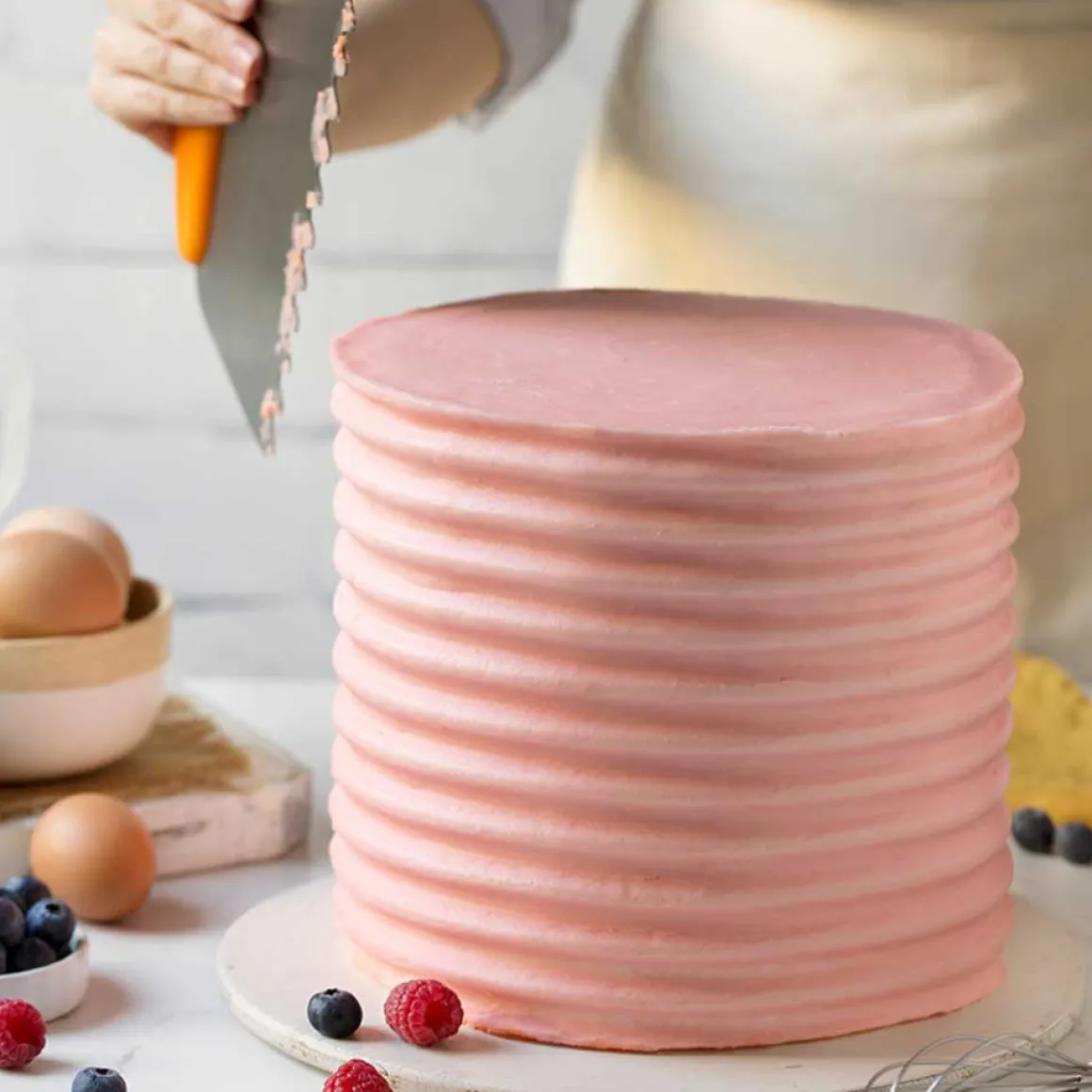 Garneerkrabber Lintmodel RVS 22,5x11cm